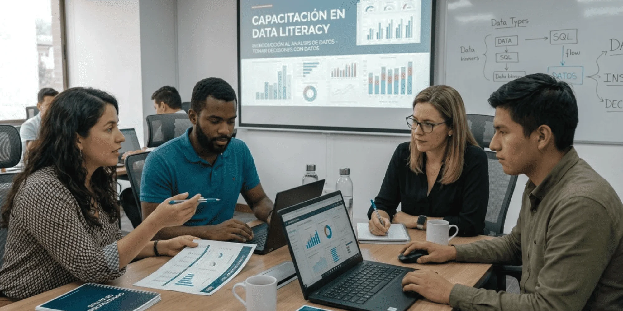 Mitos sobre la alfabetización de datos